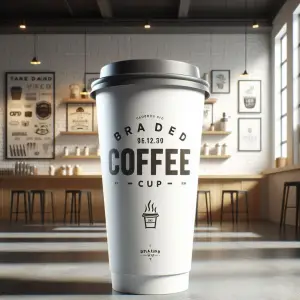 Personalised Branded Coffee Cup