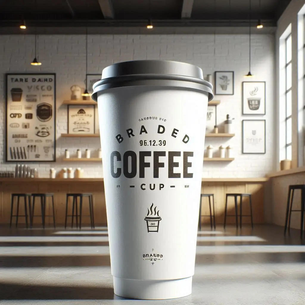 Personalised Branded Coffee Cup