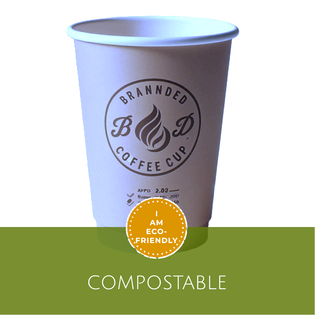 Compostable Large Coffee Cup Without Lid Compostable Large Coffee Cup Without Lid